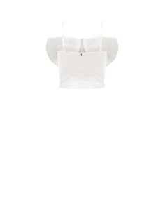 Top Crop Bustier Con Maxi Fiocco Rinascimento 2