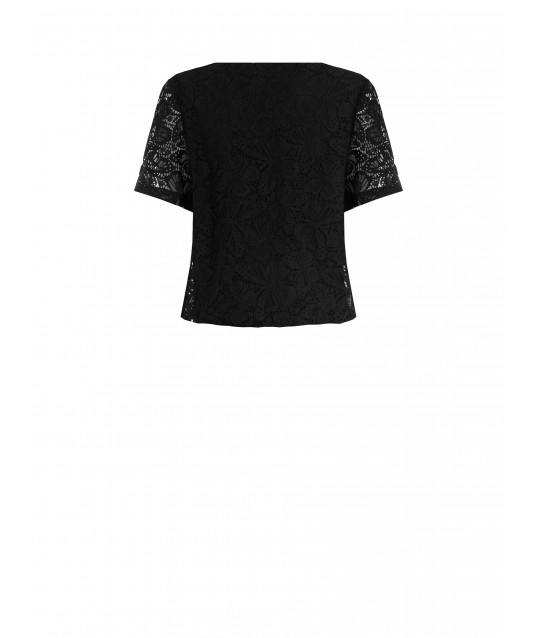 T-Shirt In Pizzo Rinascimento