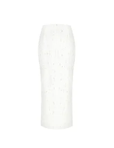 Rinascimento Denim Maxi Skirt 2