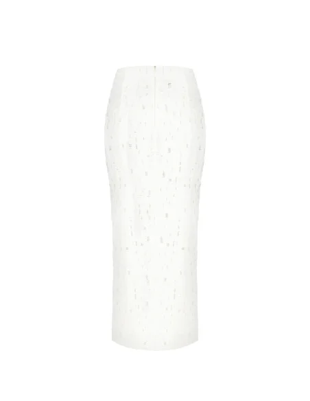 Rinascimento Denim Maxi Skirt