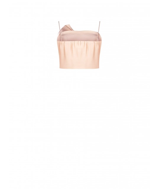 Crop Top Solid Color Rinascimento