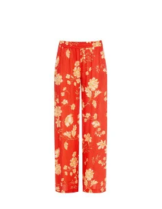 Pantalone Palazzo Fantasia Fiori Rinascimento