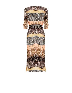 Robe longue avec corsage froncé et fermeture éclair au dos Rinascimento 2
