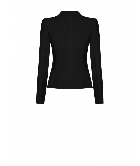 Rinascimento Technical Fabric Double Breasted Blazer Jacket