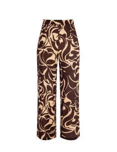 Pantalon palazzo avec élastique au dos Rinascimento Curvy