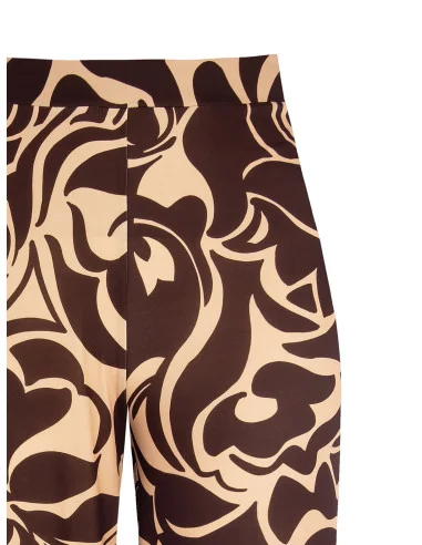 Pantaloni Palazzo Con Elastico Dietro Rinascimento Curvy