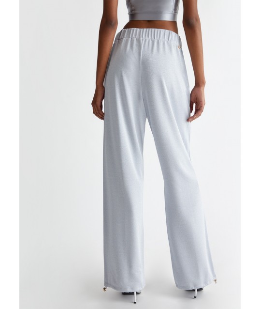 Liu Jo Lurex Jersey Trousers