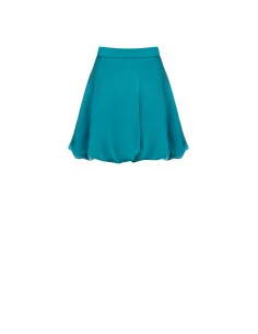 Rinascimento Satin Balloon Miniskirt