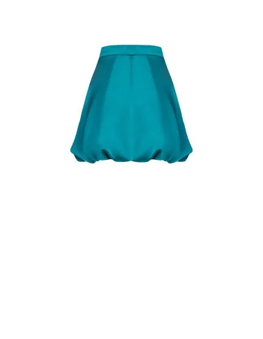 Rinascimento Satin Balloon Miniskirt