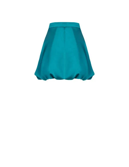 Mini-jupe ballon en satin Rinascimento