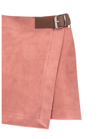 Rinascimento Faux Dainetto Wallet Skirt - Vestiti Firmati Life Smiles
