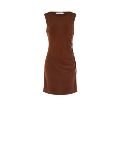 Robe tube courte bouclée sur un côté Rinascimento