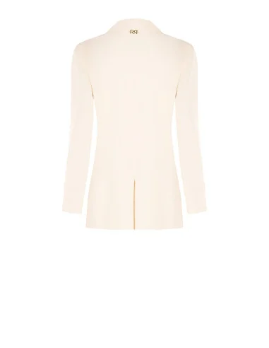 Rinascimento Matt Satin 1-Button Blazer Jacket