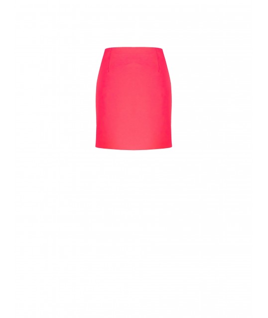 Rinascimento Technical Fabric A-line Miniskirt