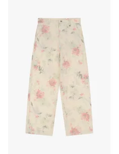 Pantaloni Larghi Con Motivo Floreale Dixie 2