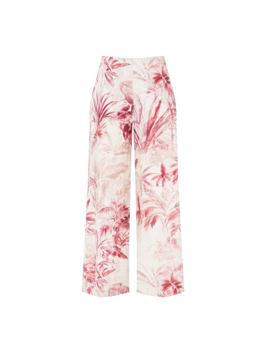 Pantalon palazzo en coton avec élastique au dos Rinascimento