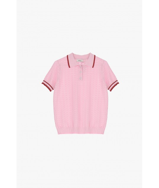 Pull avec col Dixie et boutons