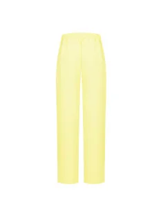 Pantaloni Larghi In Tessuto Fluido Con Tasche Ed Elastico Dietro Rinascimento 2