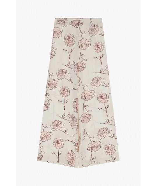 Pantalon imprimé floral Dixie