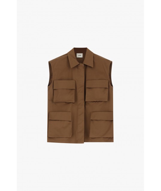 Veste sans manches Dixie avec grandes poches