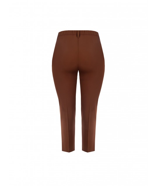 Pantalon Carrot en tissu fluide avec élastique Rinascimento Curvy