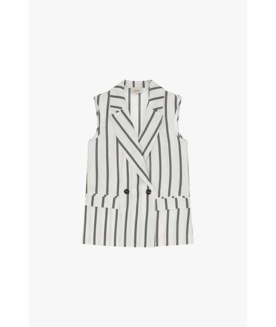 Gilet Con Bottoni A Doppiopetto Dixie