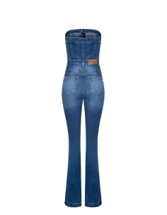 Tuta Intera A Zampa In Denim Rinascimento 2