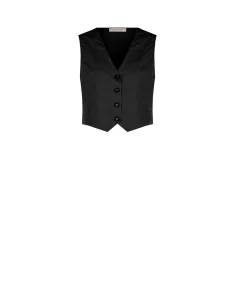 Gilet carré en coton Rinascimento