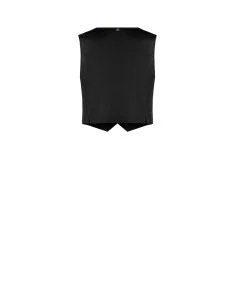 Gilet carré en coton Rinascimento 2