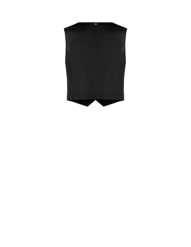 Gilet carré en coton Rinascimento