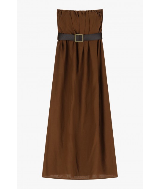 Robe longue avec ceinture réglable Dixie