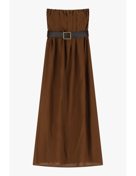 Robe longue avec ceinture réglable Dixie - Vestiti Firmati Life Smiles