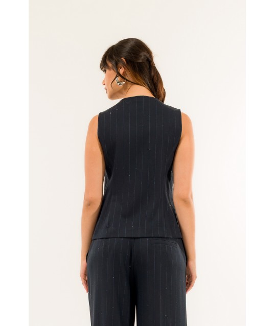 Kontatto Pinstriped Vest