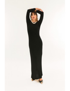 Kontatto Crew-neck Long Dress 2