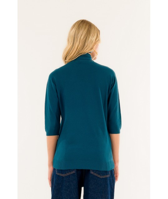 Kontatto Short Sleeve Turtleneck