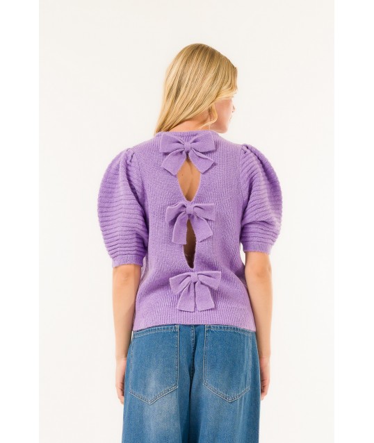 Girocollo Fiocchi Schiena Kontatto