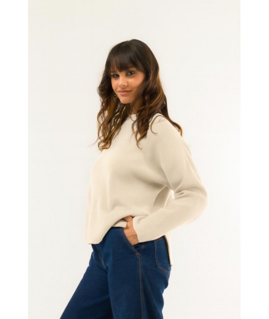 Girocollo Coste Spacchi Kontatto