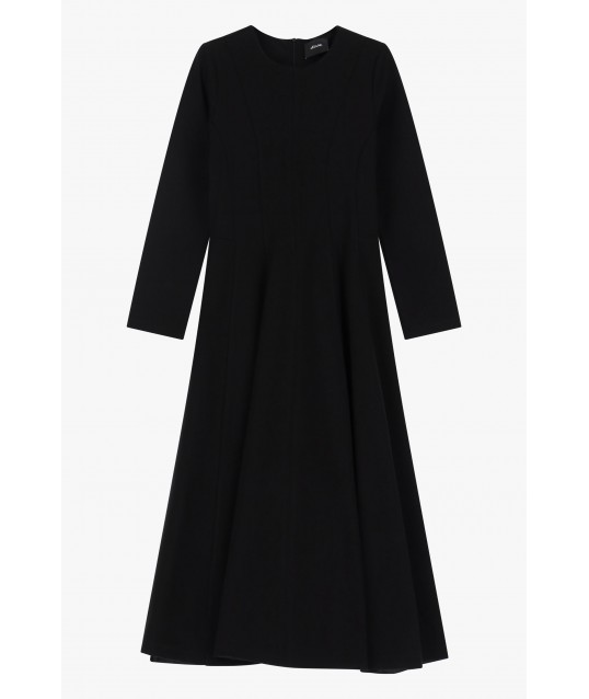 Robe midi à manches longues Dixie