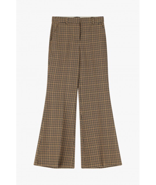 Pantaloni Svasati A Quadri Dixie