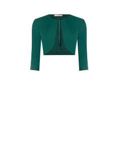Rinascimento Fluid Fabric Open Shrug Bolero