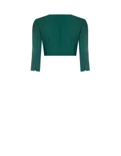 Rinascimento Fluid Fabric Open Shrug Bolero 2
