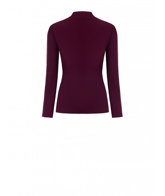 Veste blazer en tissu technique avec boucle Rinascimento