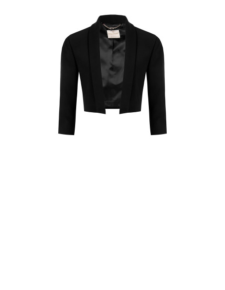 Rinascimento Technical Fabric Open Shrug Bolero