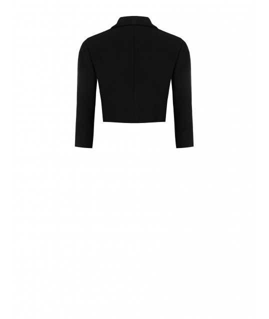 Rinascimento Technical Fabric Open Shrug Bolero