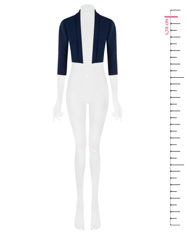 Rinascimento Technical Fabric Open Shrug Bolero