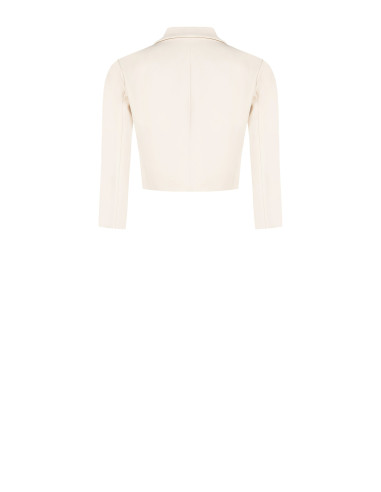 Rinascimento Technical Fabric Open Shrug Bolero