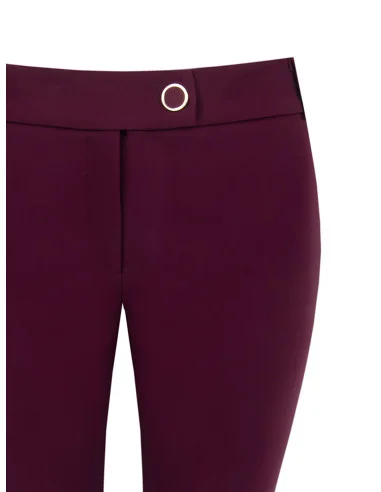 Pantaloni A Sigaretta In Tessuto Tecnico Rinascimento