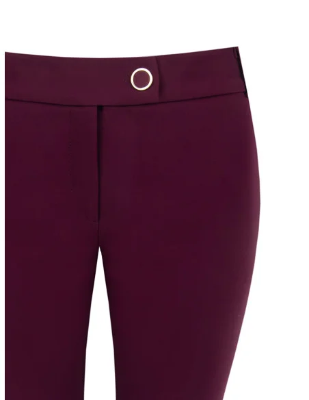 Pantaloni A Sigaretta In Tessuto Tecnico Rinascimento