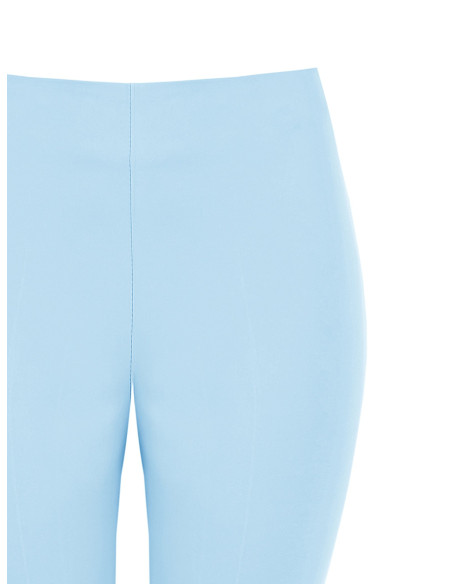 Pantaloni A Sigaretta In Tessuto Tecnico Con Bottoni Alle Caviglie Rinascimento