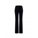 Crepe Scuba Palace Trousers With Side Zip Rinascimento